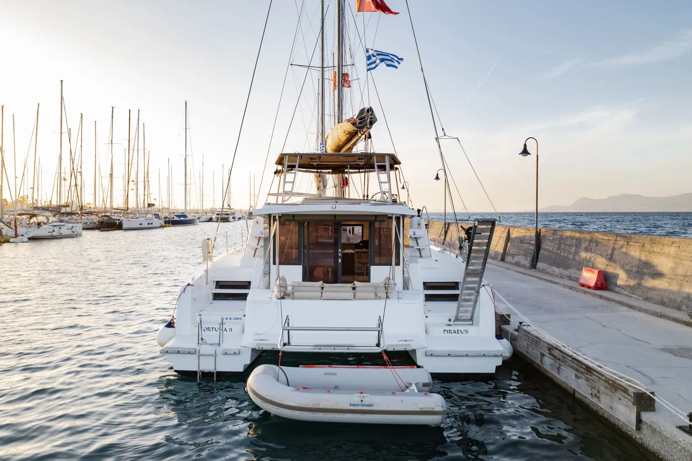 FORTUNA II - Catamaran in Piso Livadi
