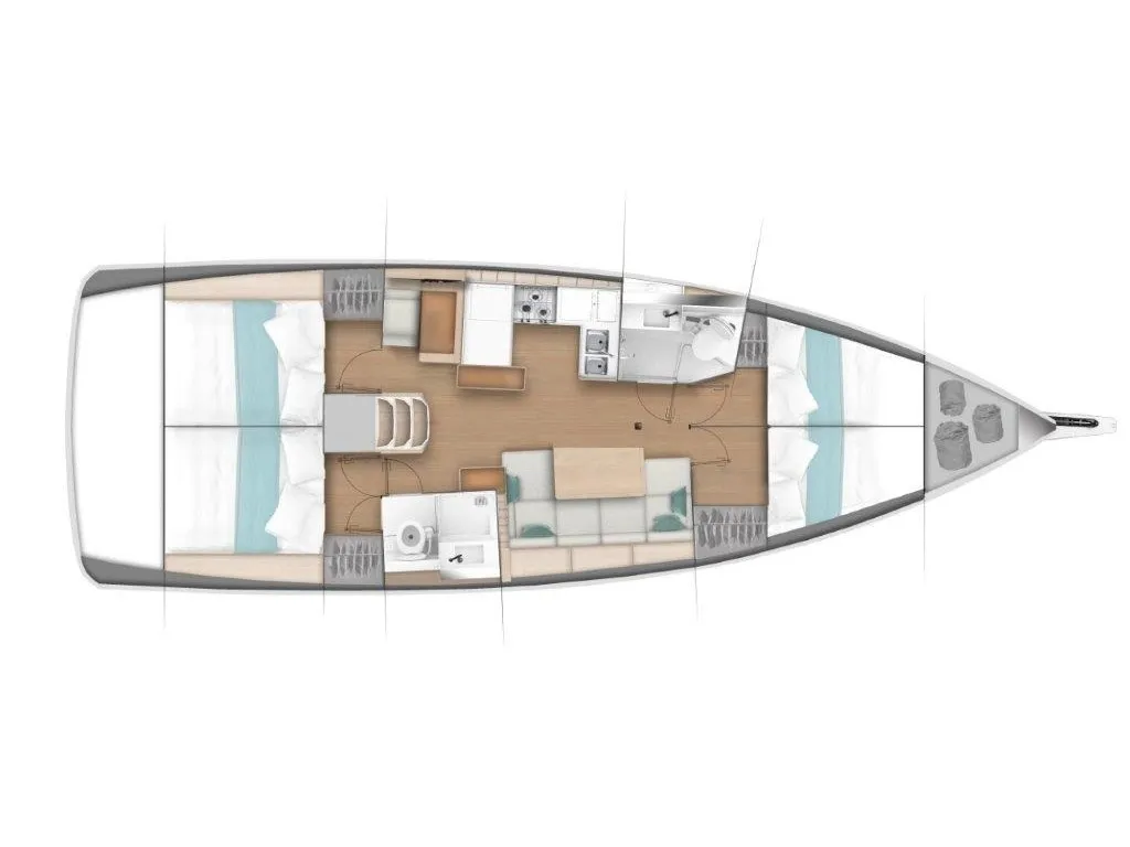ALMYRA 440 - Sailboat in Piso Livadi