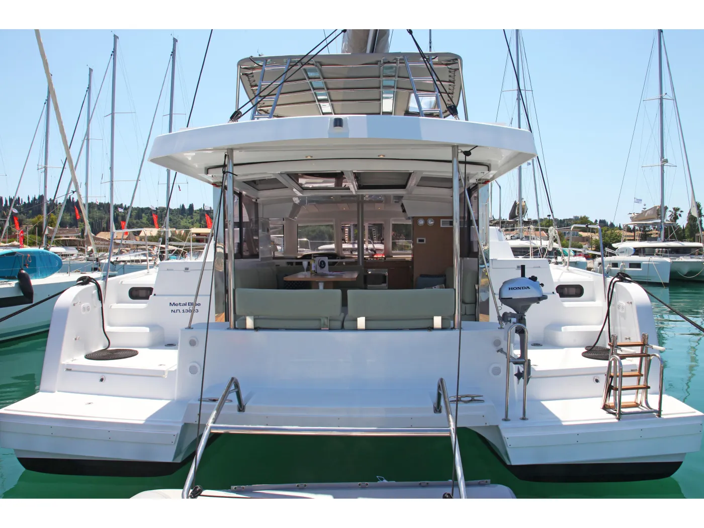 METAL BLUE - Catamaran in Mpenitses