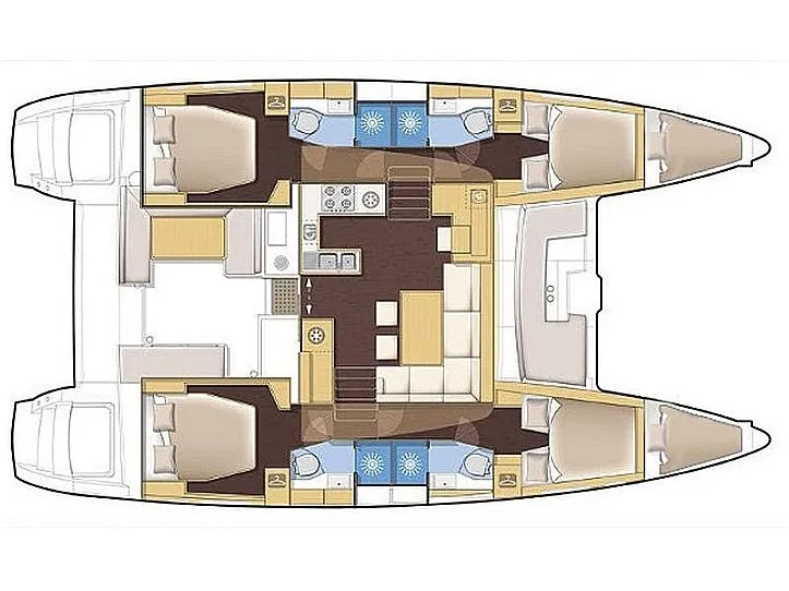 Azraq - Catamaran in Alimos