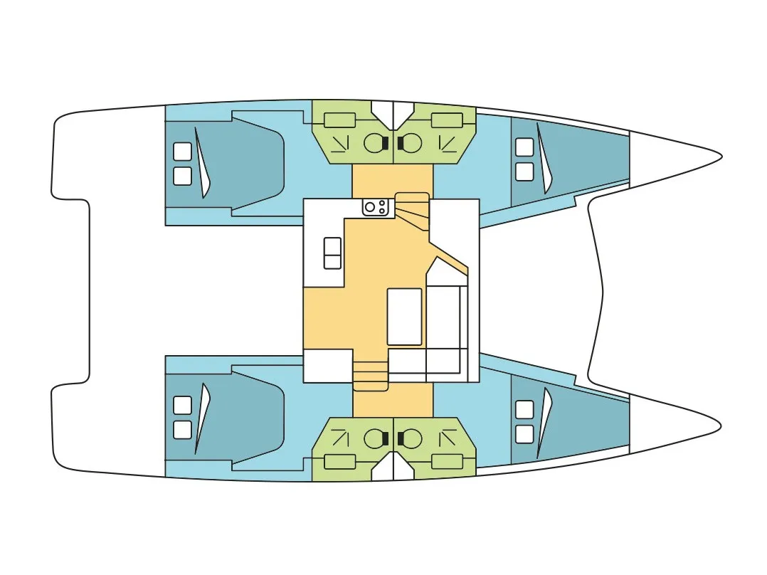 Elia - Catamaran in Lefkada