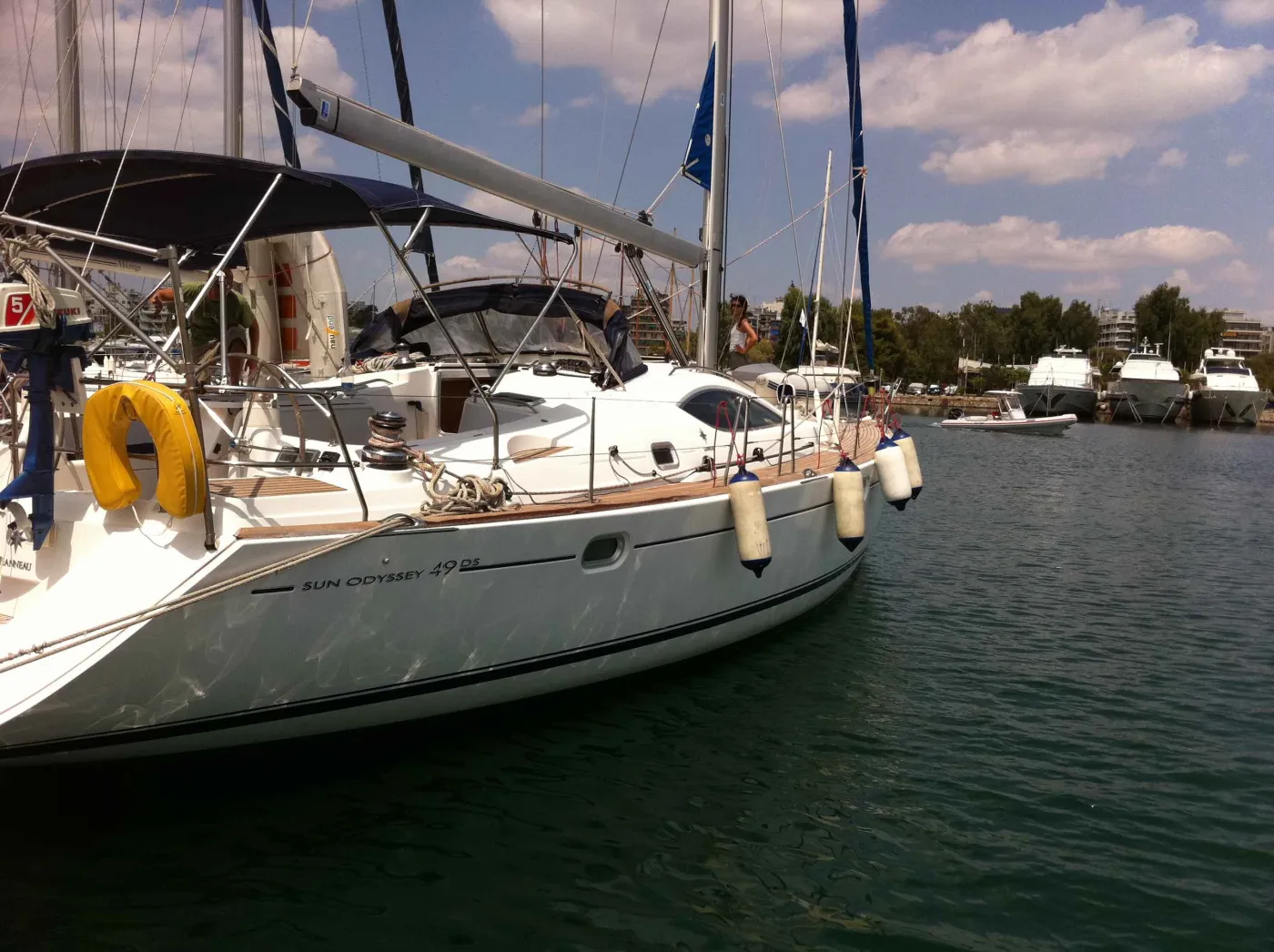 Idrea - Sailboat in Lavrio