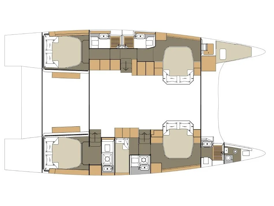 PANDO - Catamaran in Primošten
