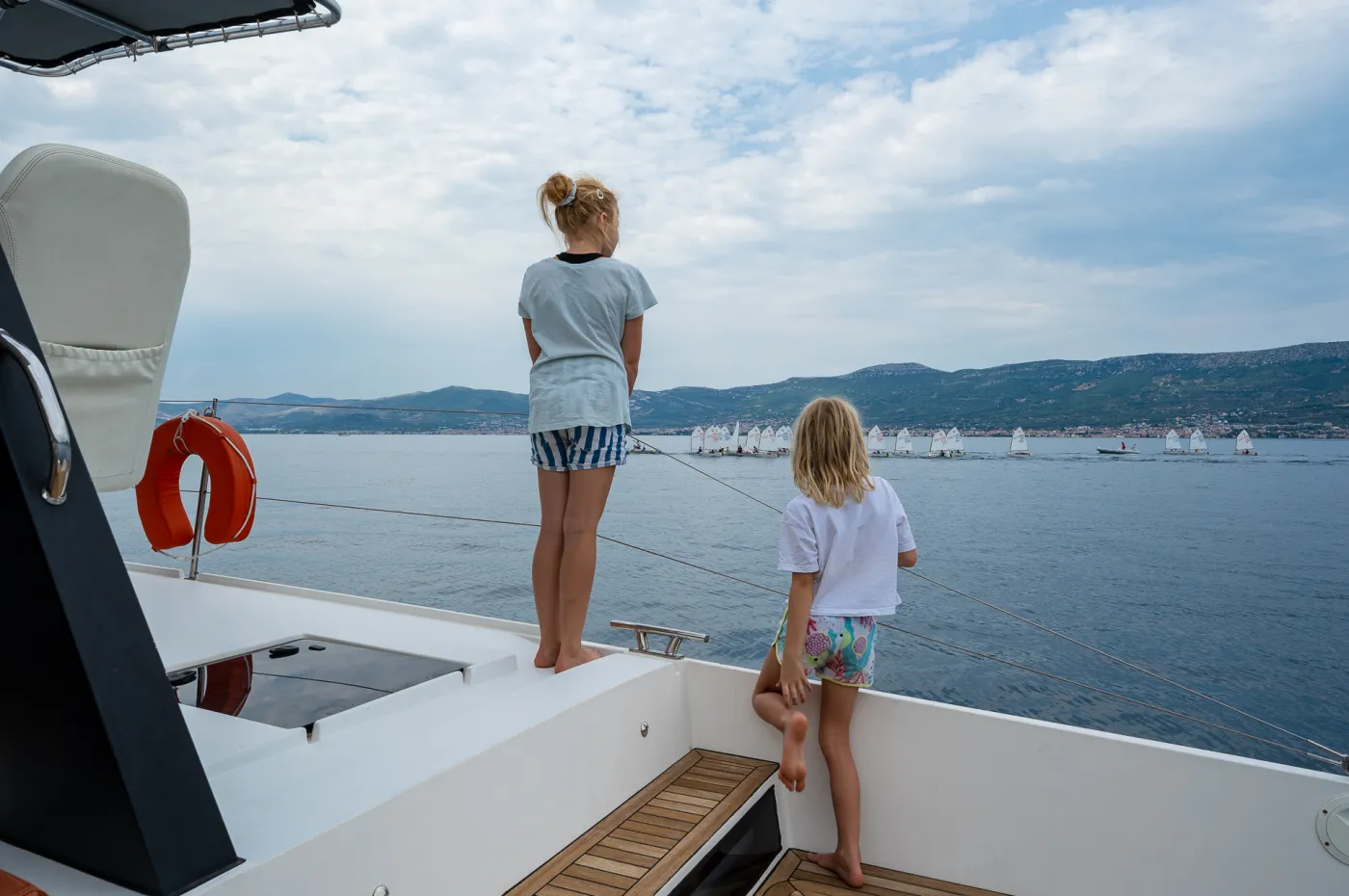 Orange - Catamaran in Split