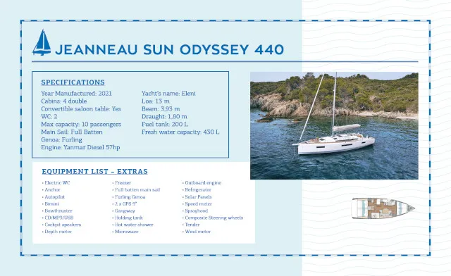 Eleni - Sailboat in Nikiti