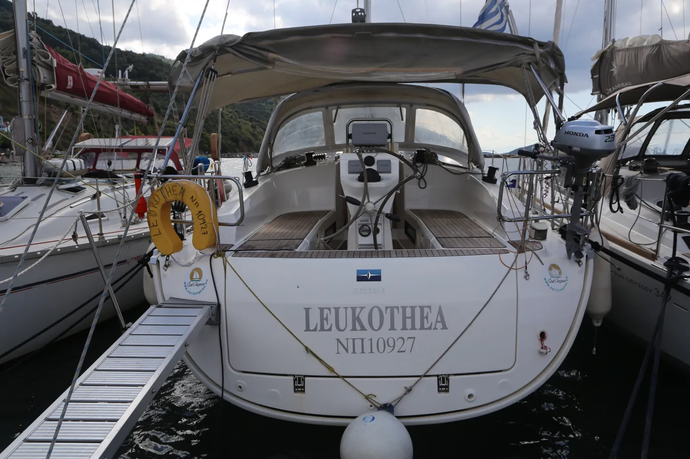 Leukothea - Sailboat in Loutraki