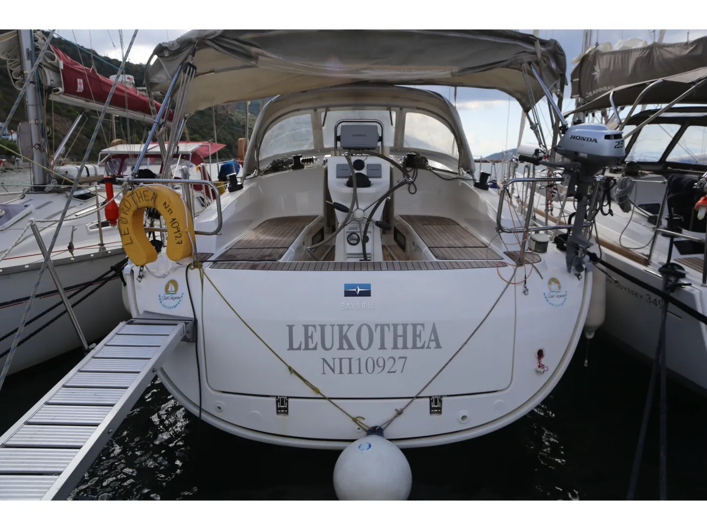 Leukothea - Sailboat in Loutraki