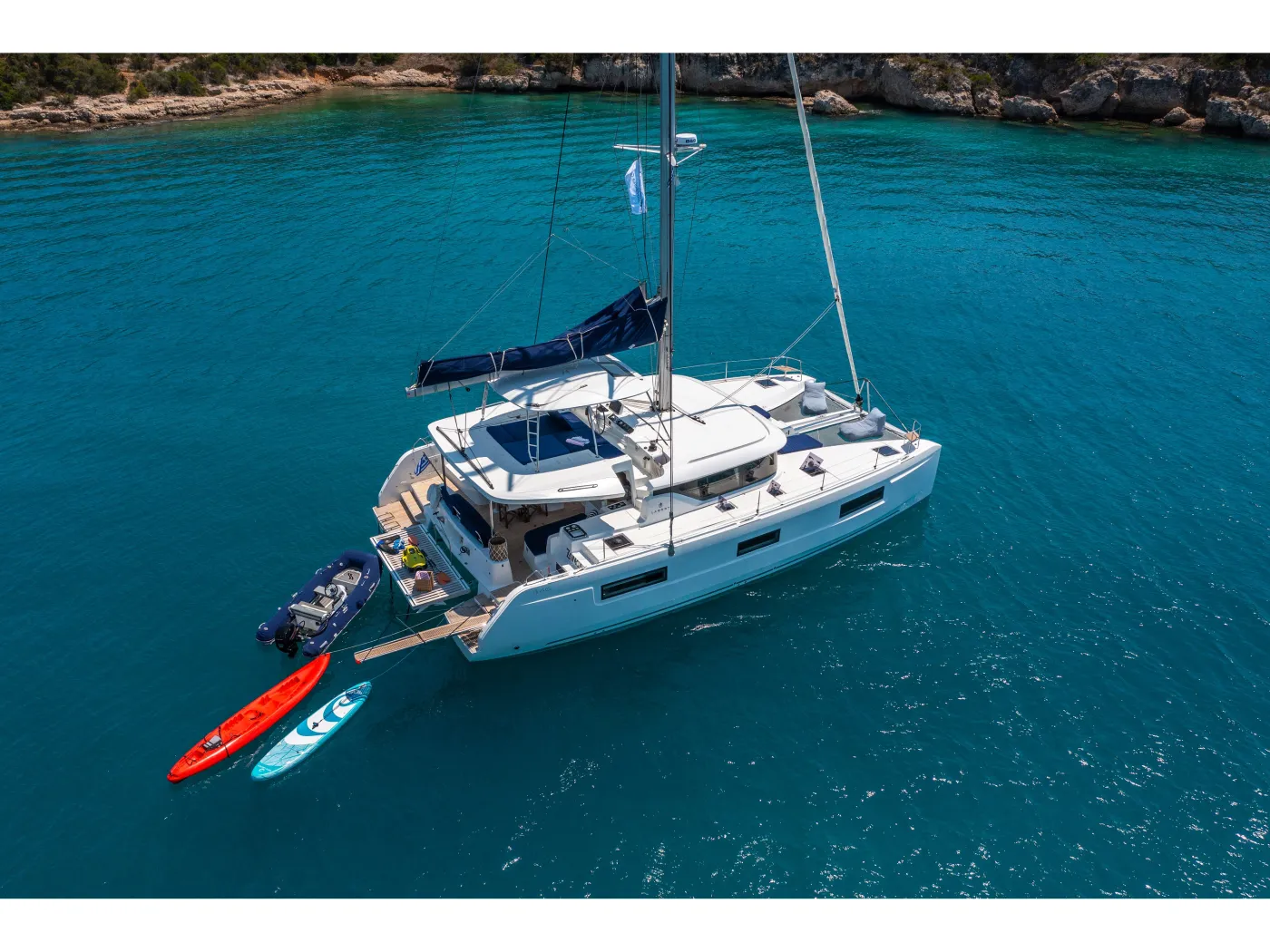 ZANGA - Catamaran in Porto Cheli
