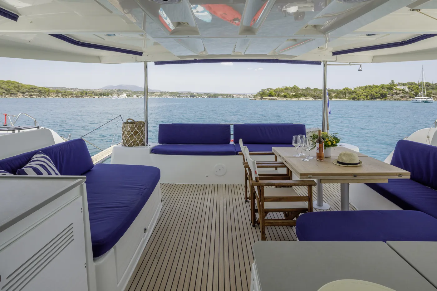 ZANGA - Catamaran in Porto Cheli