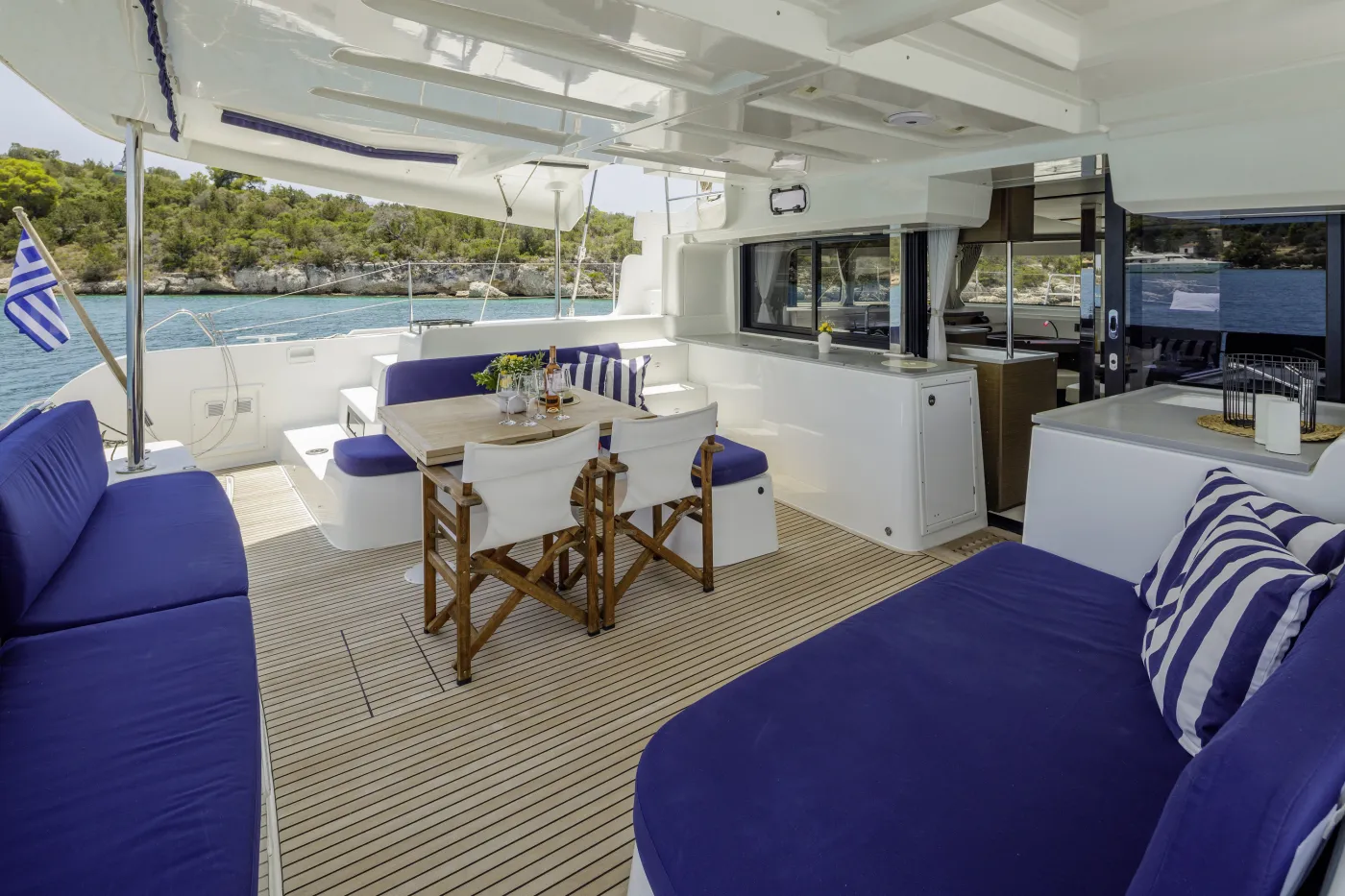 ZANGA - Catamaran in Porto Cheli