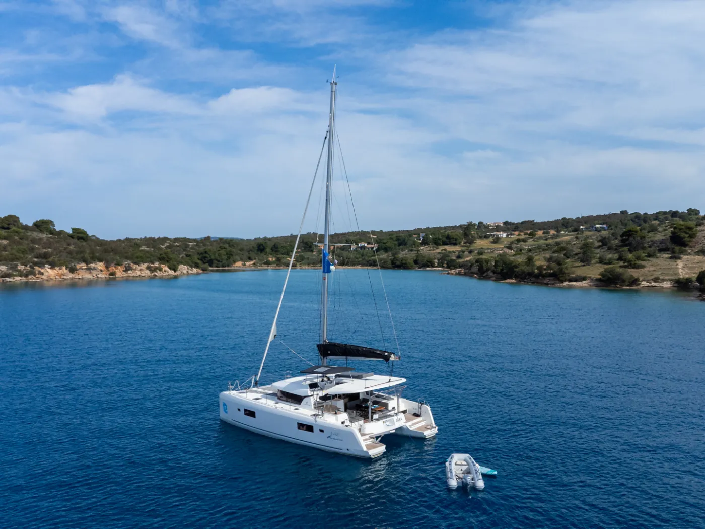 AURA - Catamaran in Porto Cheli