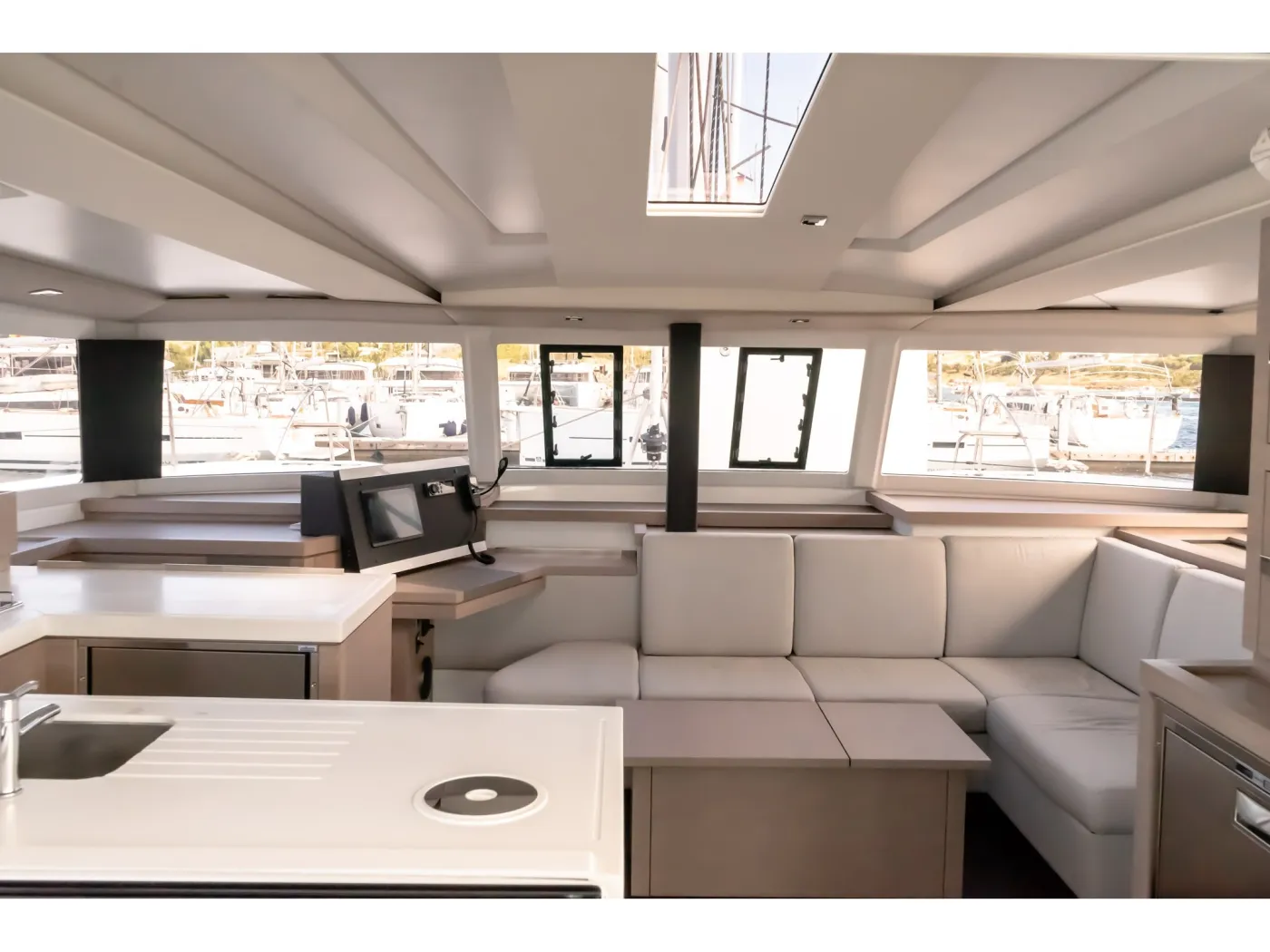 ION - Catamaran in Porto Cheli