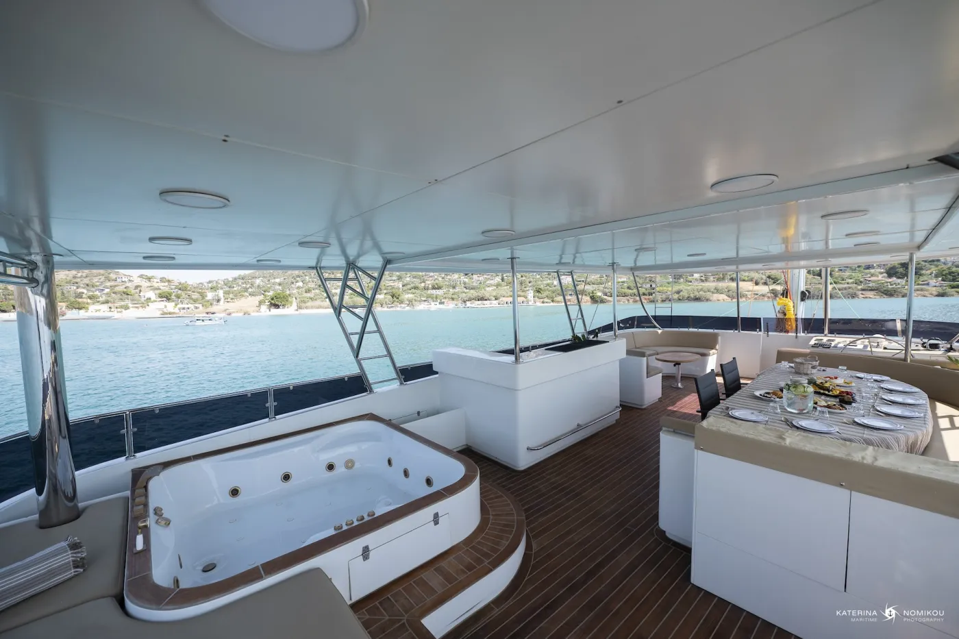 LONG ISLAND - Catamaran in Nea Peramos