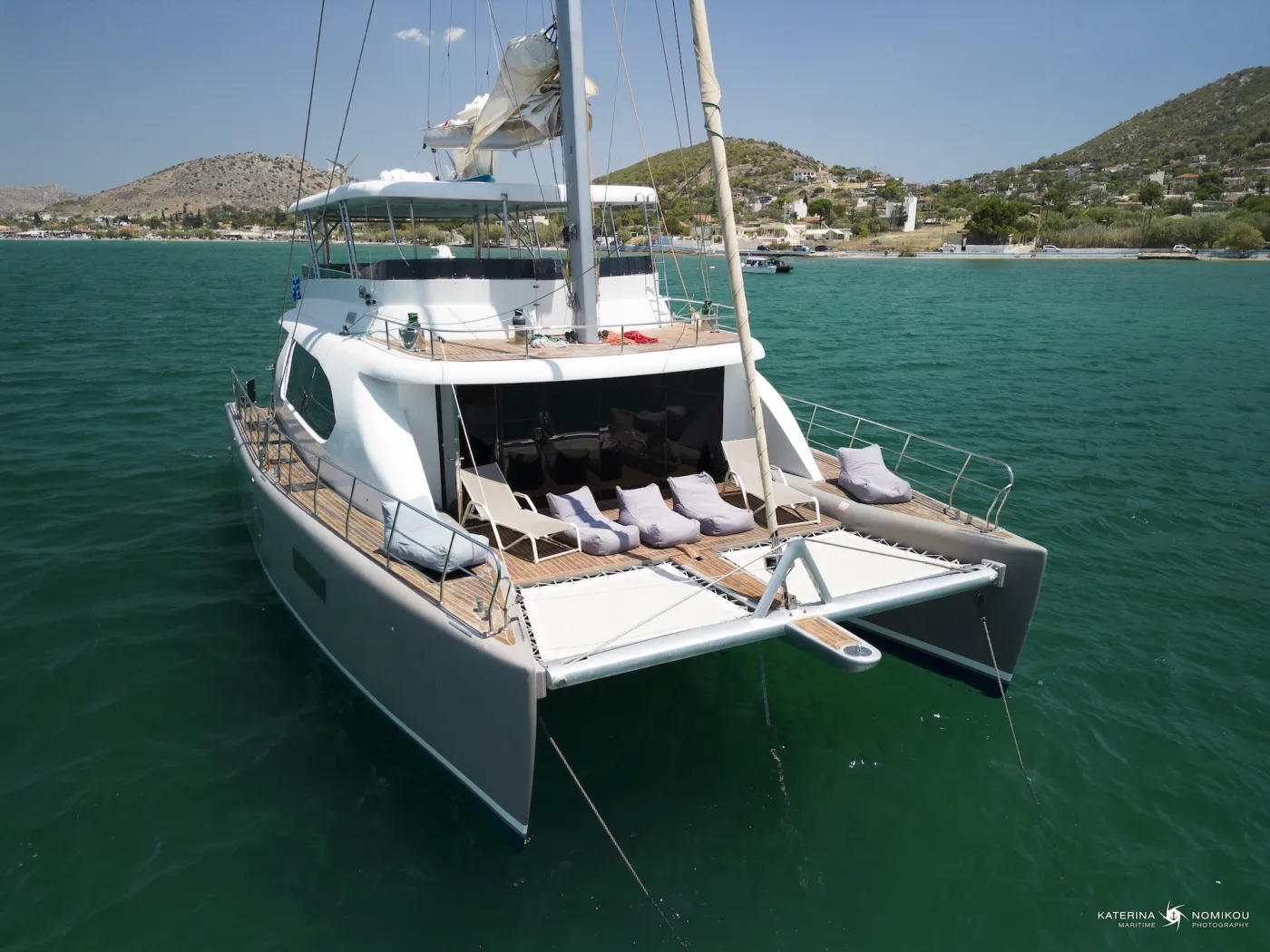LONG ISLAND - Catamaran in Nea Peramos