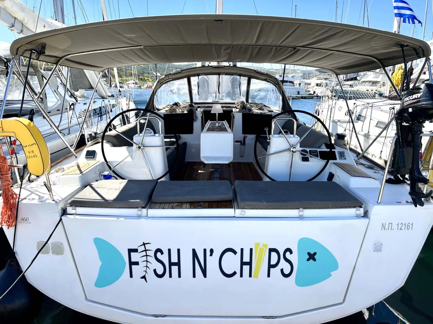 Fish N`Chips - Sailboat in Anatoliki Attiki
