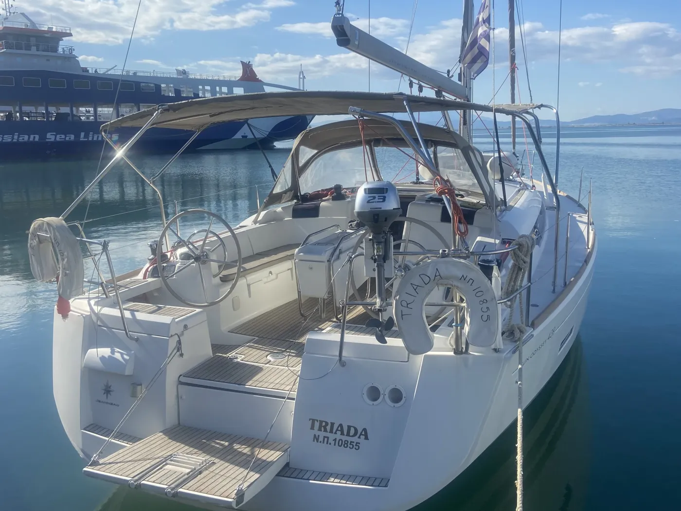 Triada - Sailboat in Kalamaria
