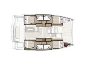 North Cat 42 - Catamaran in Platania
