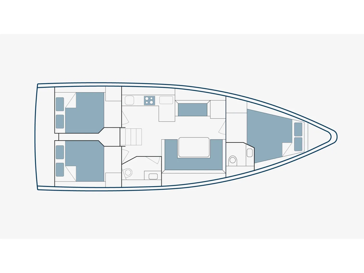 Bluestone - Sailboat in Agia Effimia