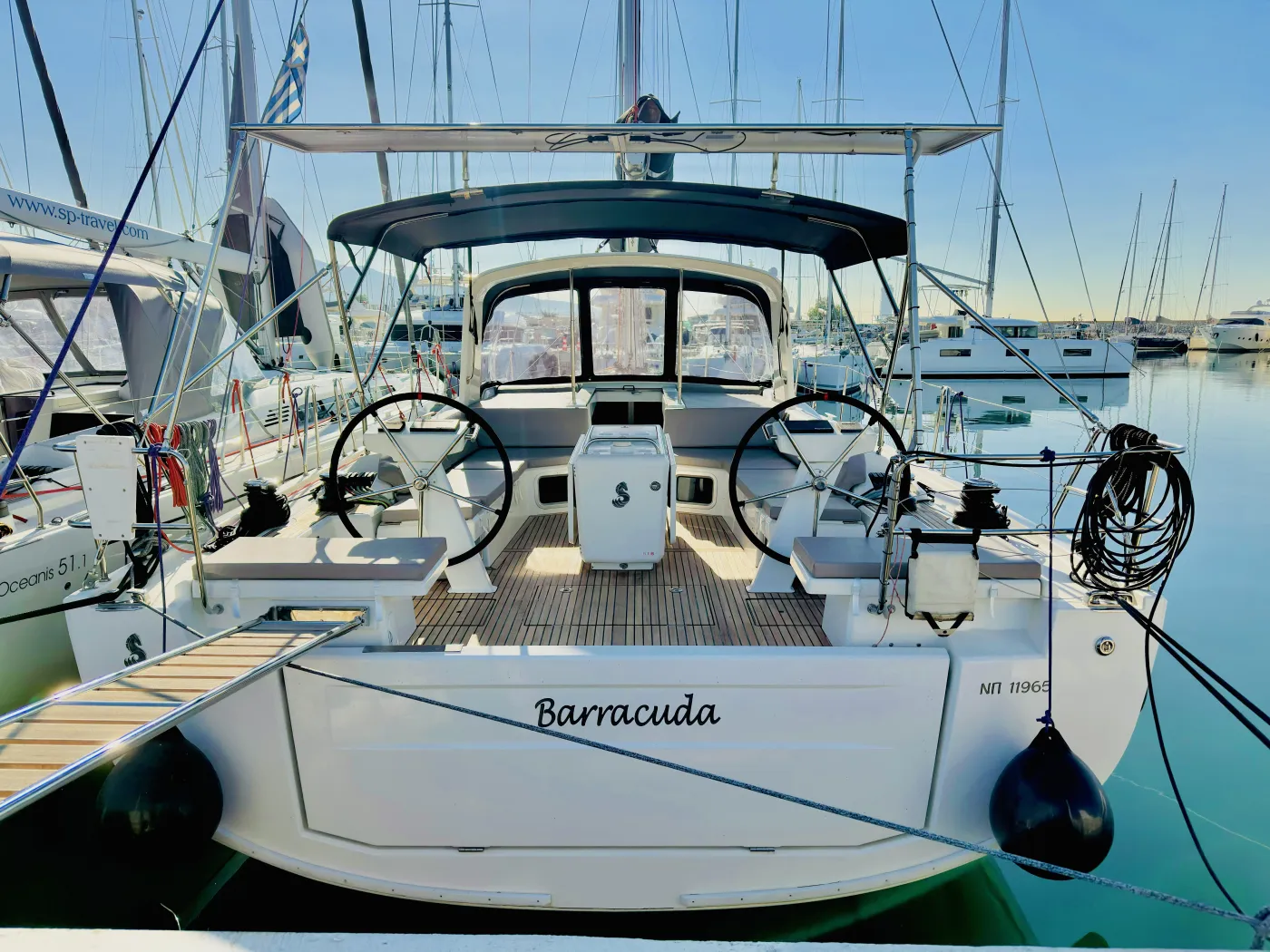 Barracuda (Refit 2026 - A/C - Generator - Electric Heads - 12 Pax) - Sailboat in Kontokali