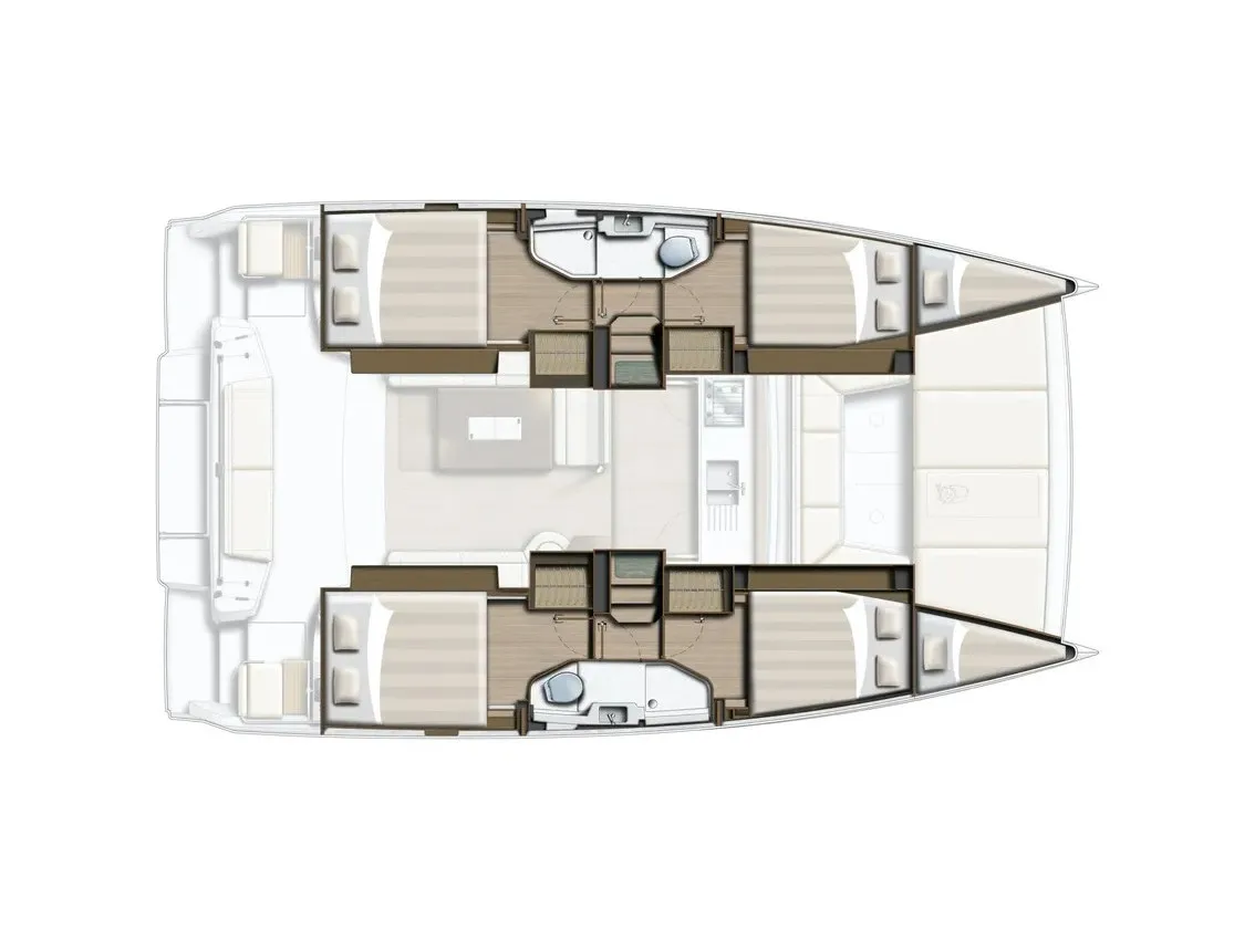Poucette - Catamaran in Le Marin
