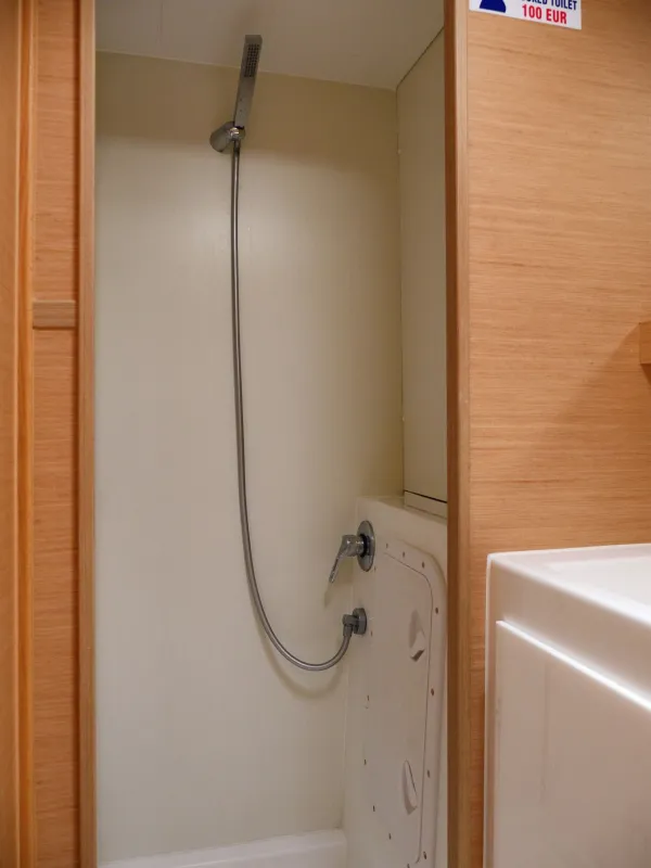 Interior - shower (photo taken 2019)