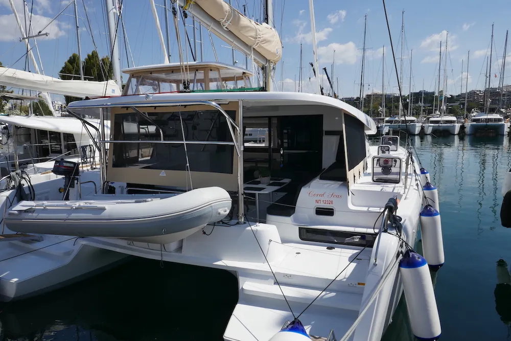 Coral Seas - Catamaran in Lavrio