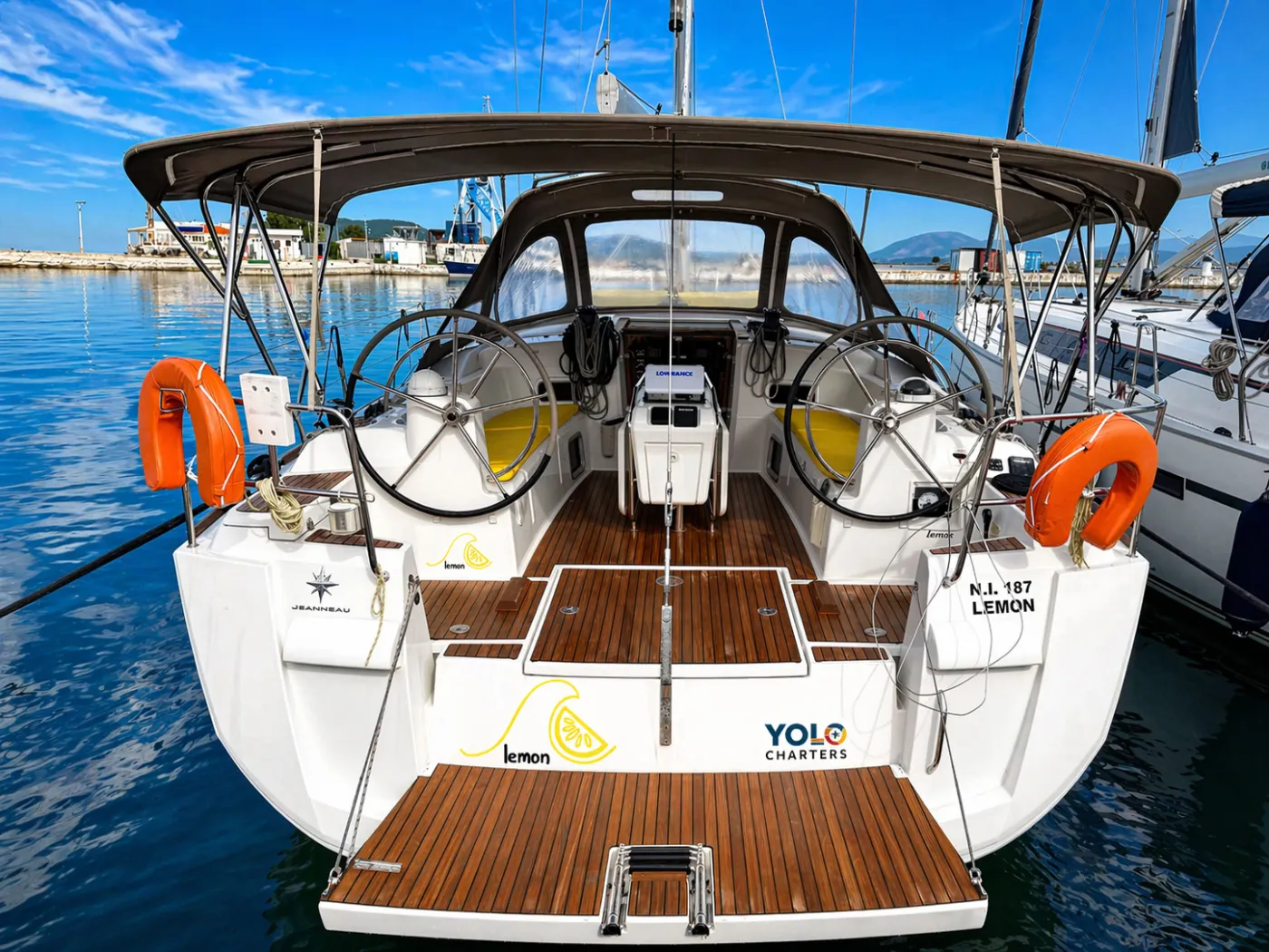 Lemon - Sailboat in Preveza