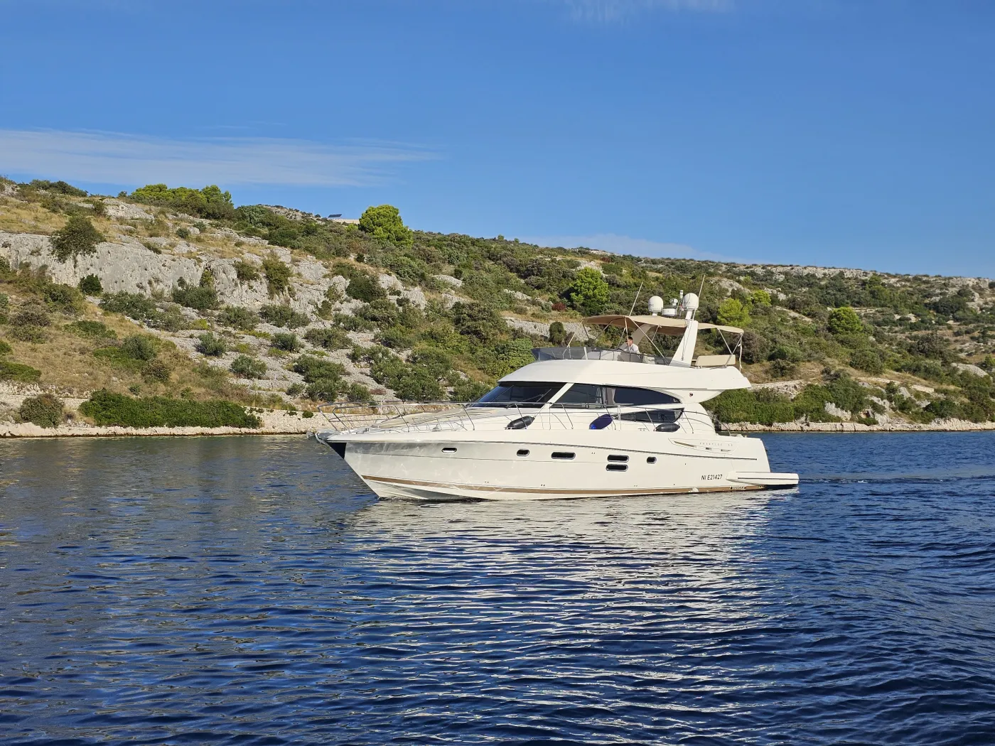 Panarea - Motor Yat içinde Primošten