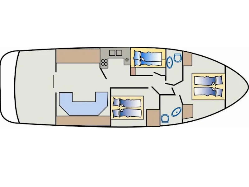 Antares II - Motor Yat içinde Primošten