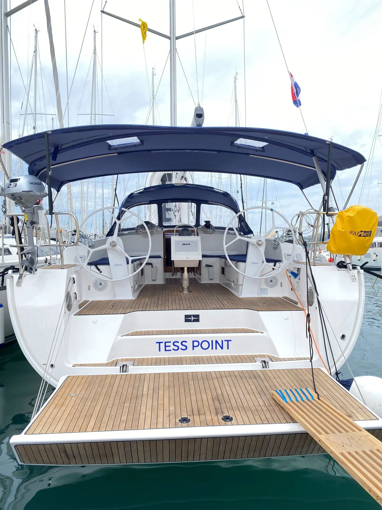 Tess Point - Sailboat in Trogir