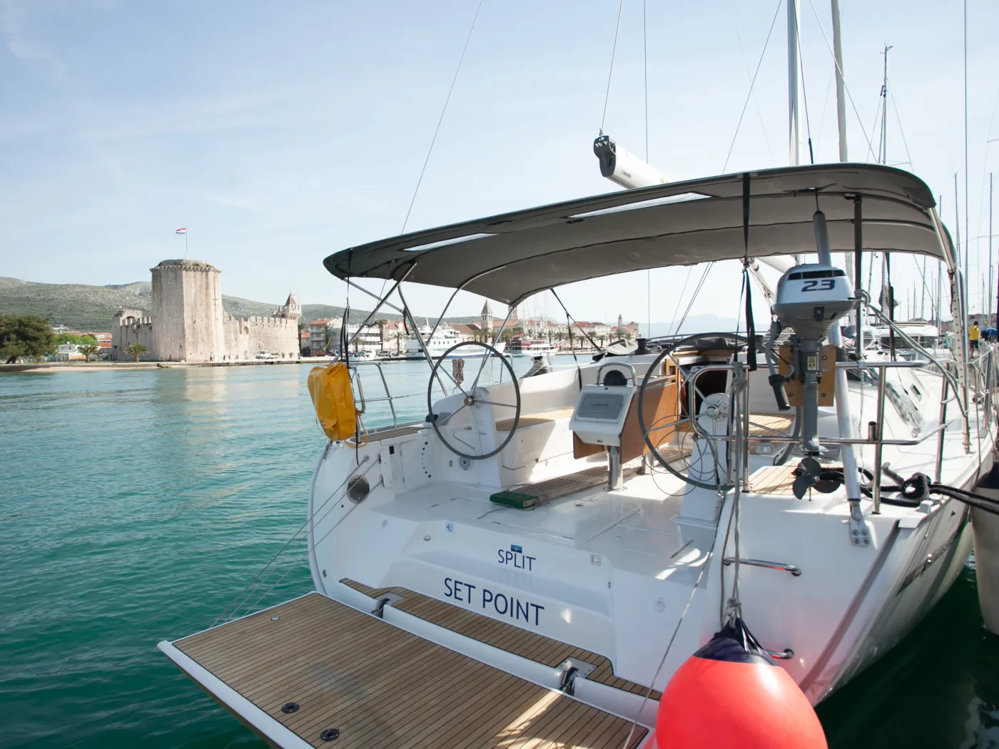 Set Point - Sailboat in Trogir