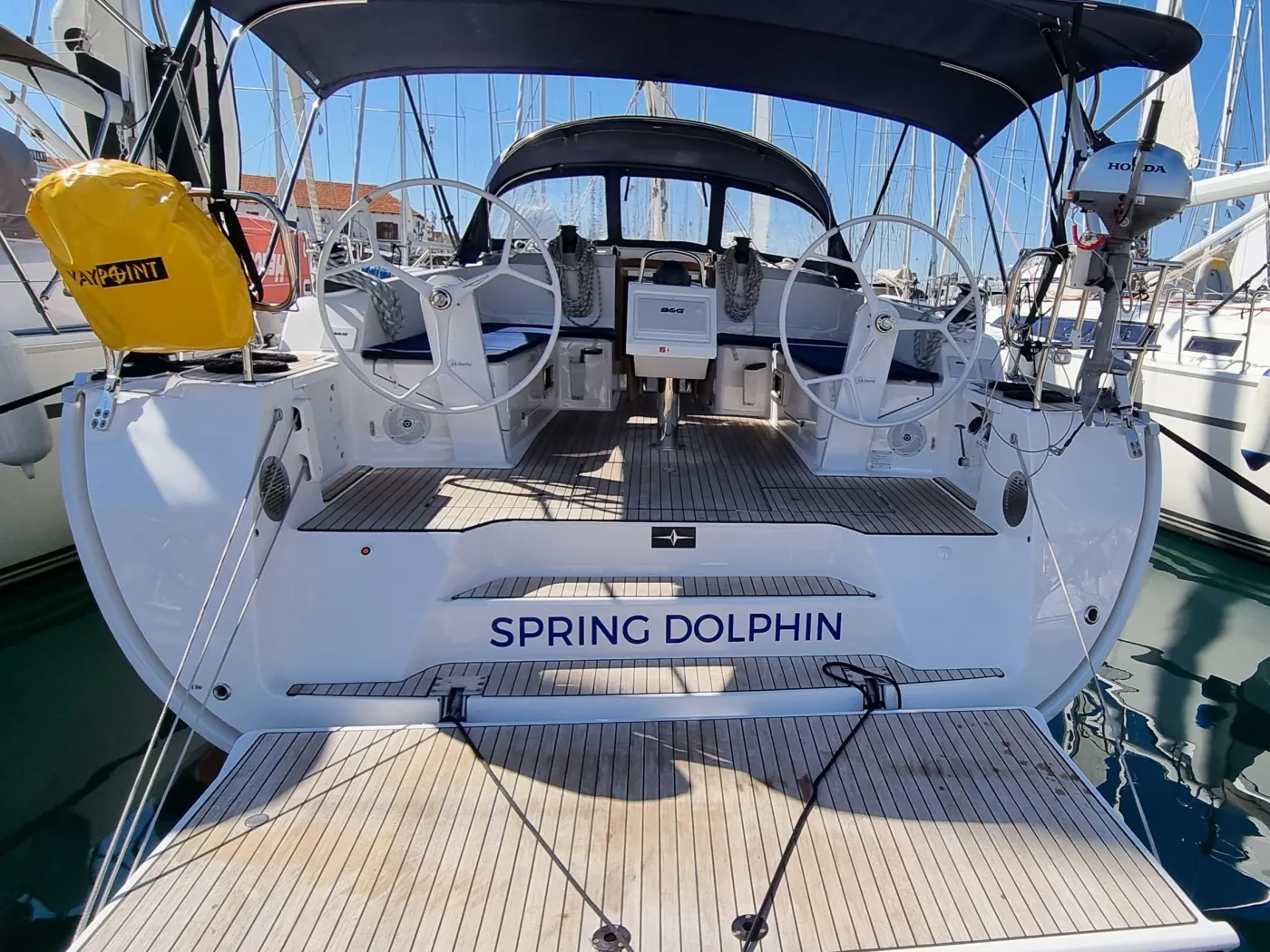 Spring Dolphin - Sailboat in Trogir