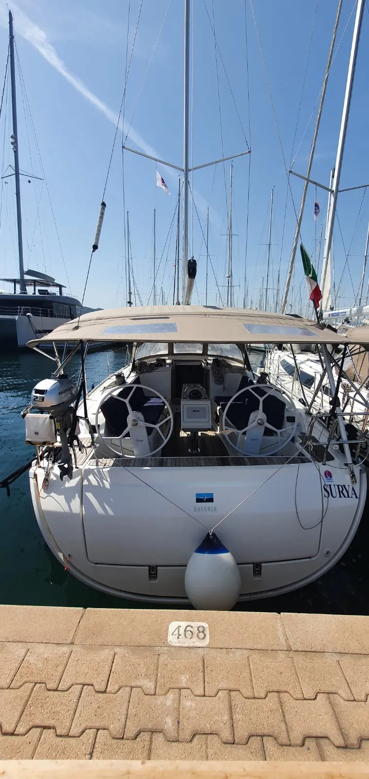 Surya - Sailboat in Portisco