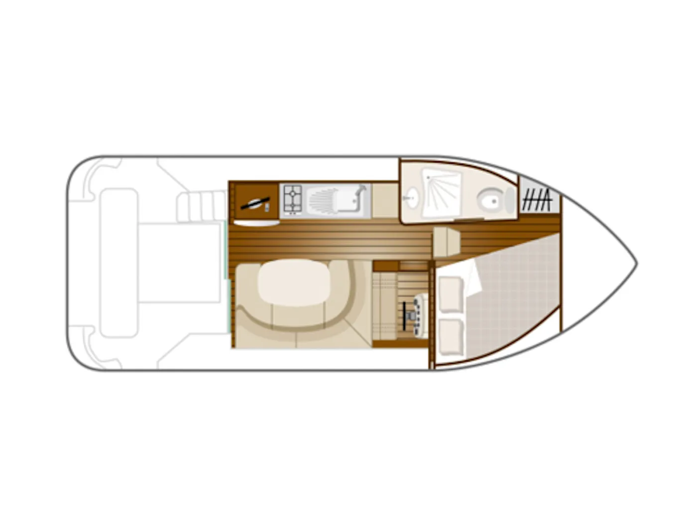 Piano - Motor Yacht in Grez-Neuville