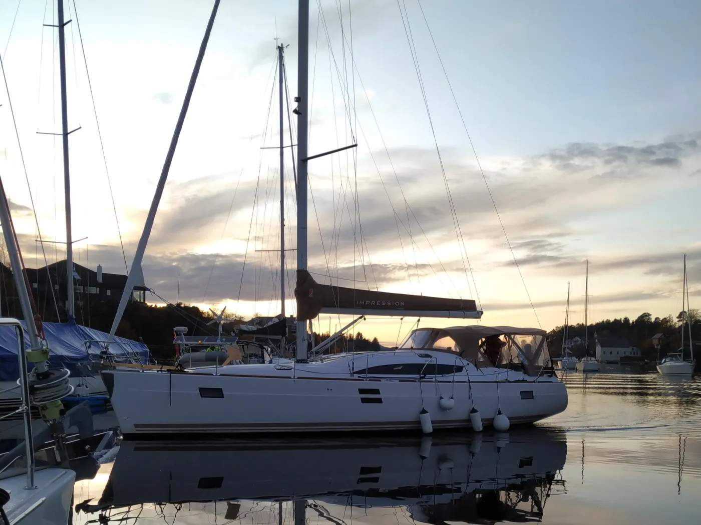 Perlen - Sailboat in Ytrebygda