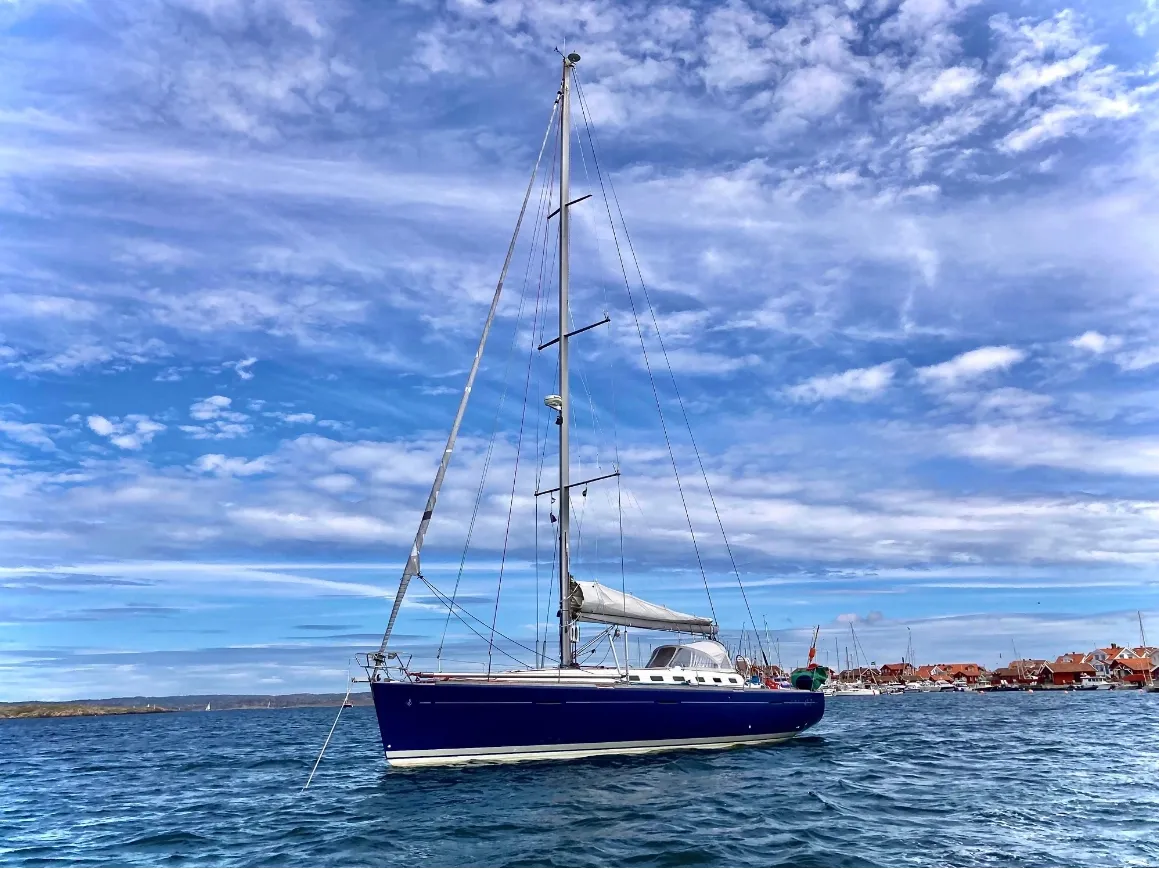 Blue Dawn - Sailboat in Ytrebygda