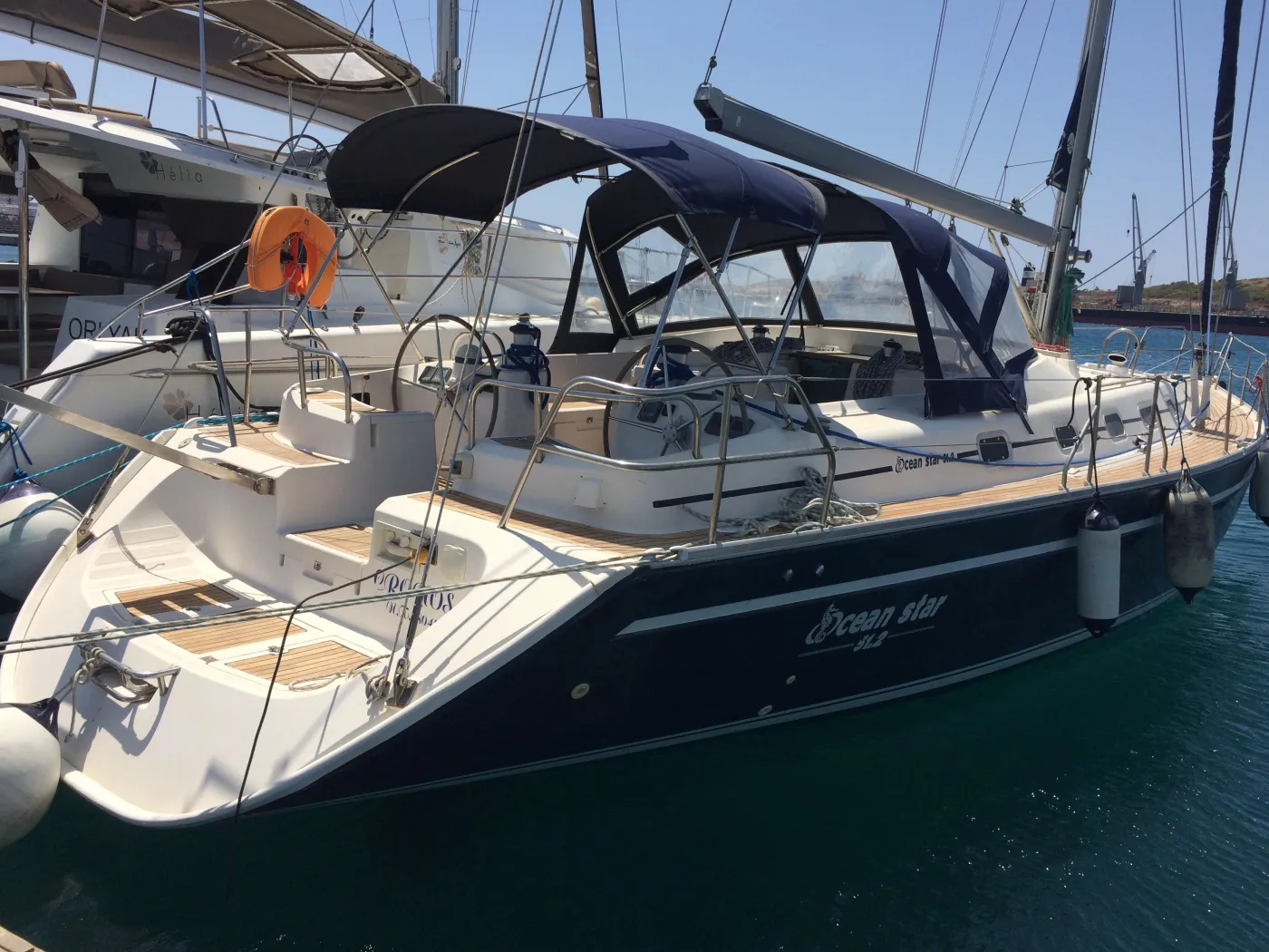 Cronos - Sailboat in Lavrio
