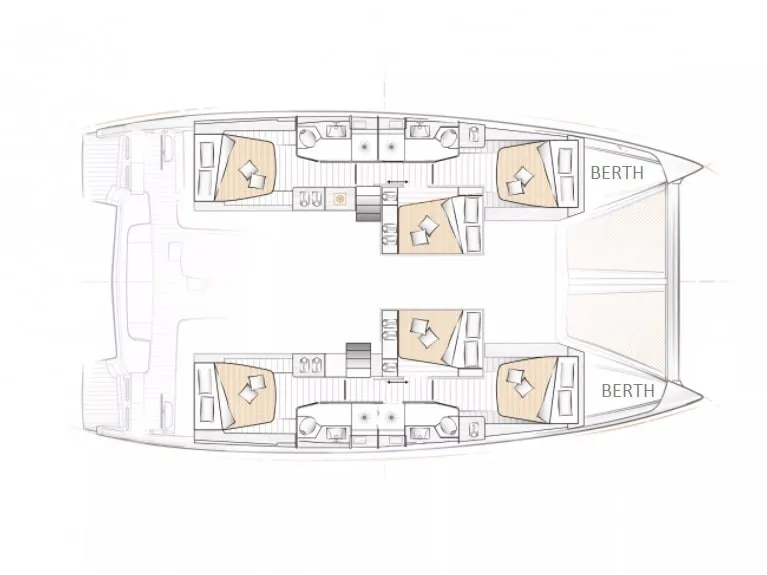White Lotus - Catamaran in Mitikas