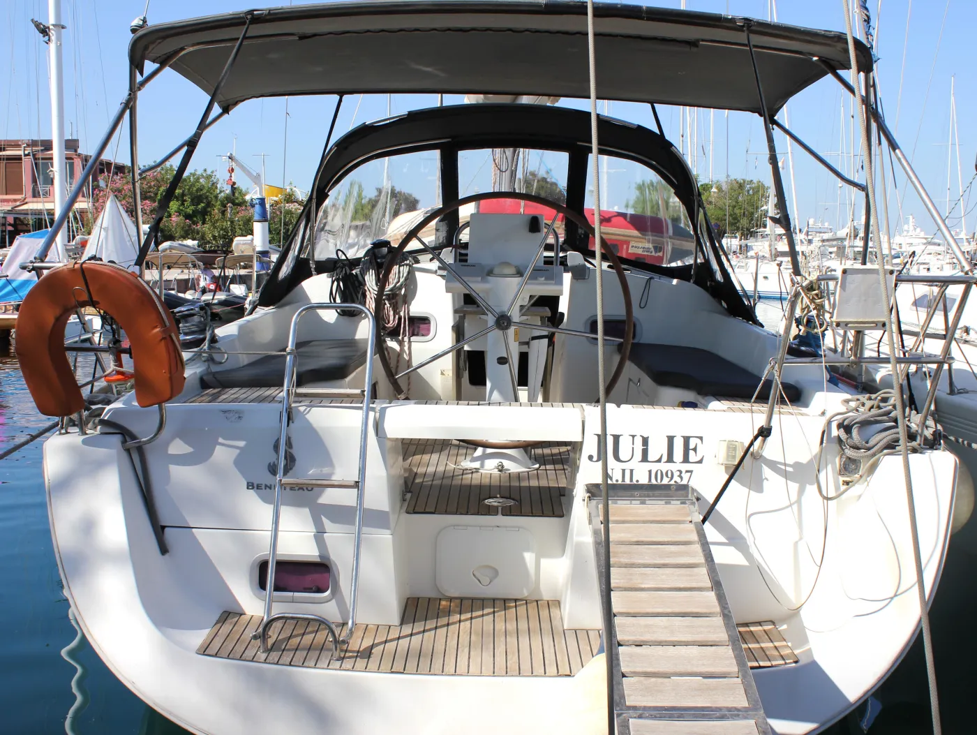 Julie - Sailboat in Pireas