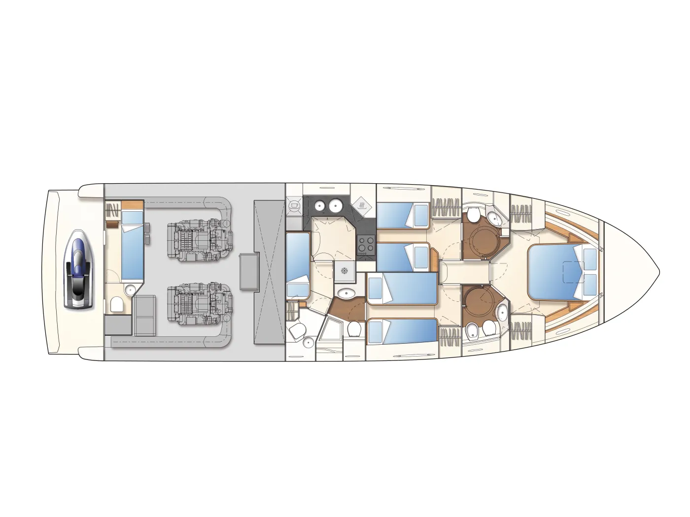 The Boat - Motor Yacht in Panaji