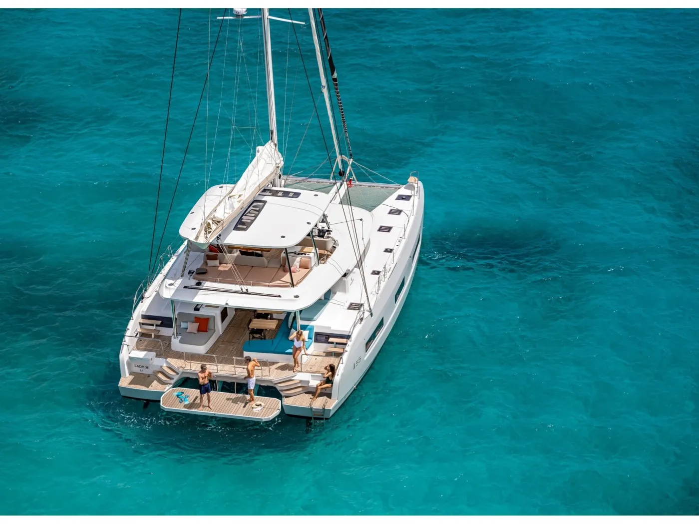 Enki - Catamaran in Karagözler