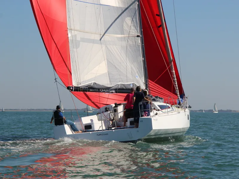 Purple Rain - Sailboat in Le Marin