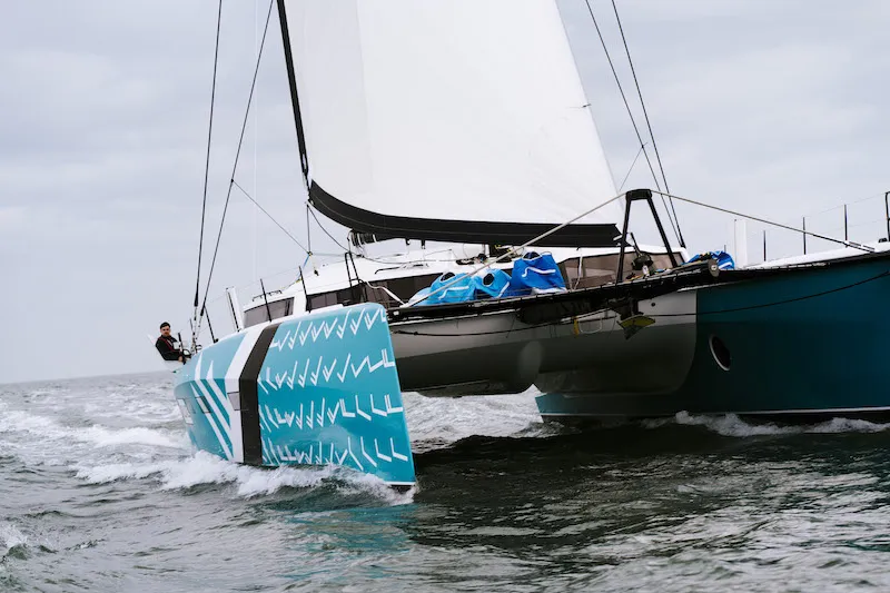 Avel Vaez - Catamaran in Cole Bay