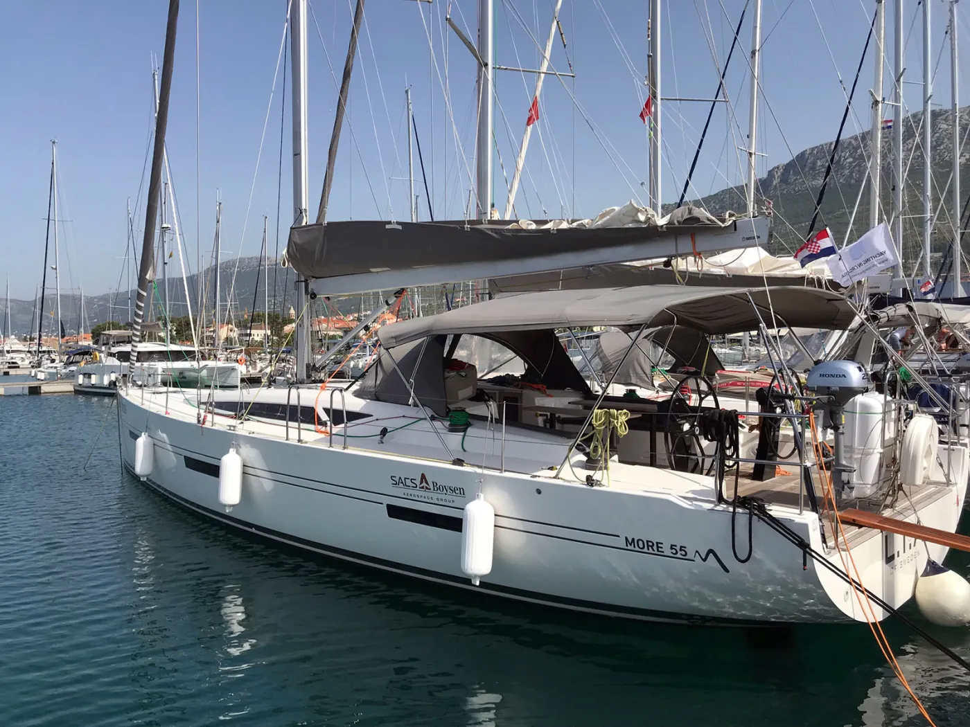 LIA OF SWEDEN - Sailboat in Kaštel Gomilica