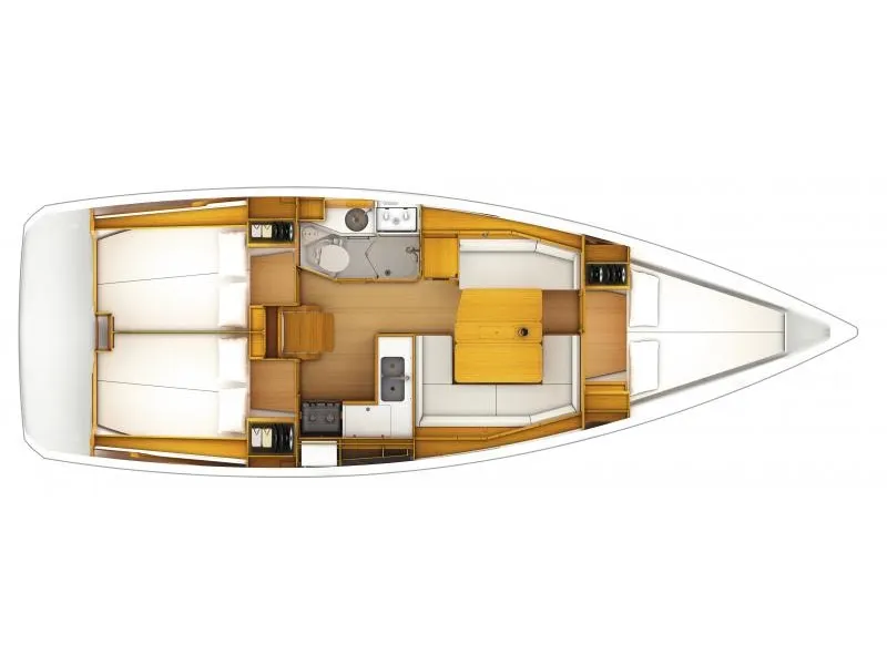 Oyster Shell - Sailboat in Alimos