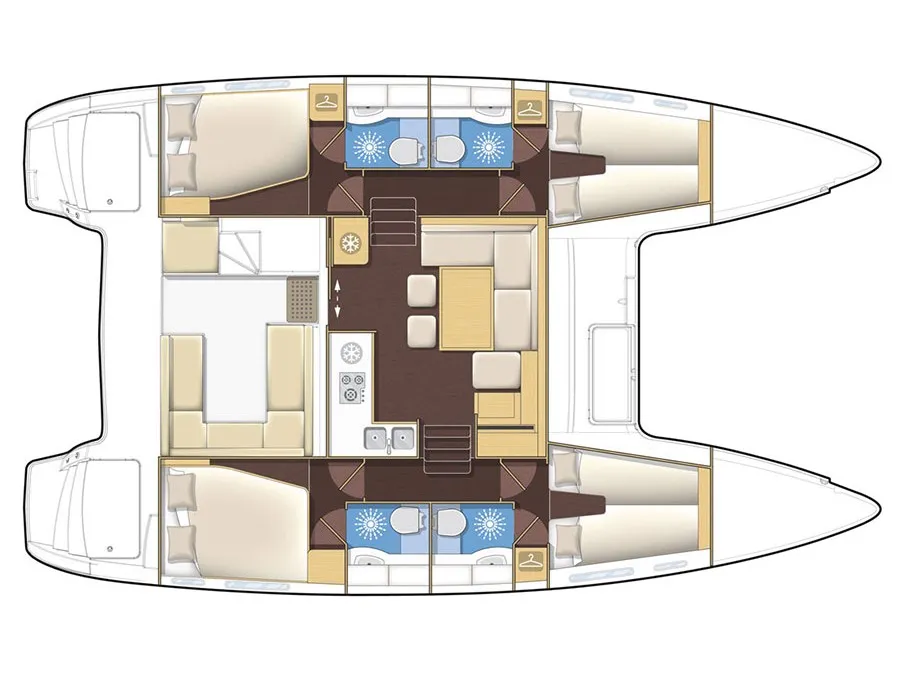 Lucia 69 - Catamaran in Ligia