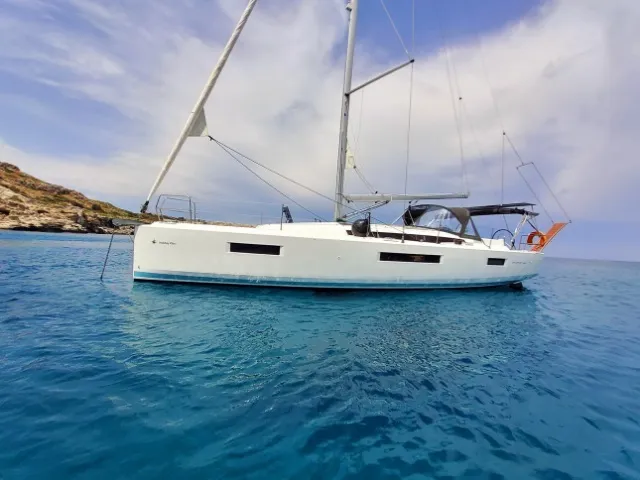 Holiday Kiss - Sailboat in Rodos