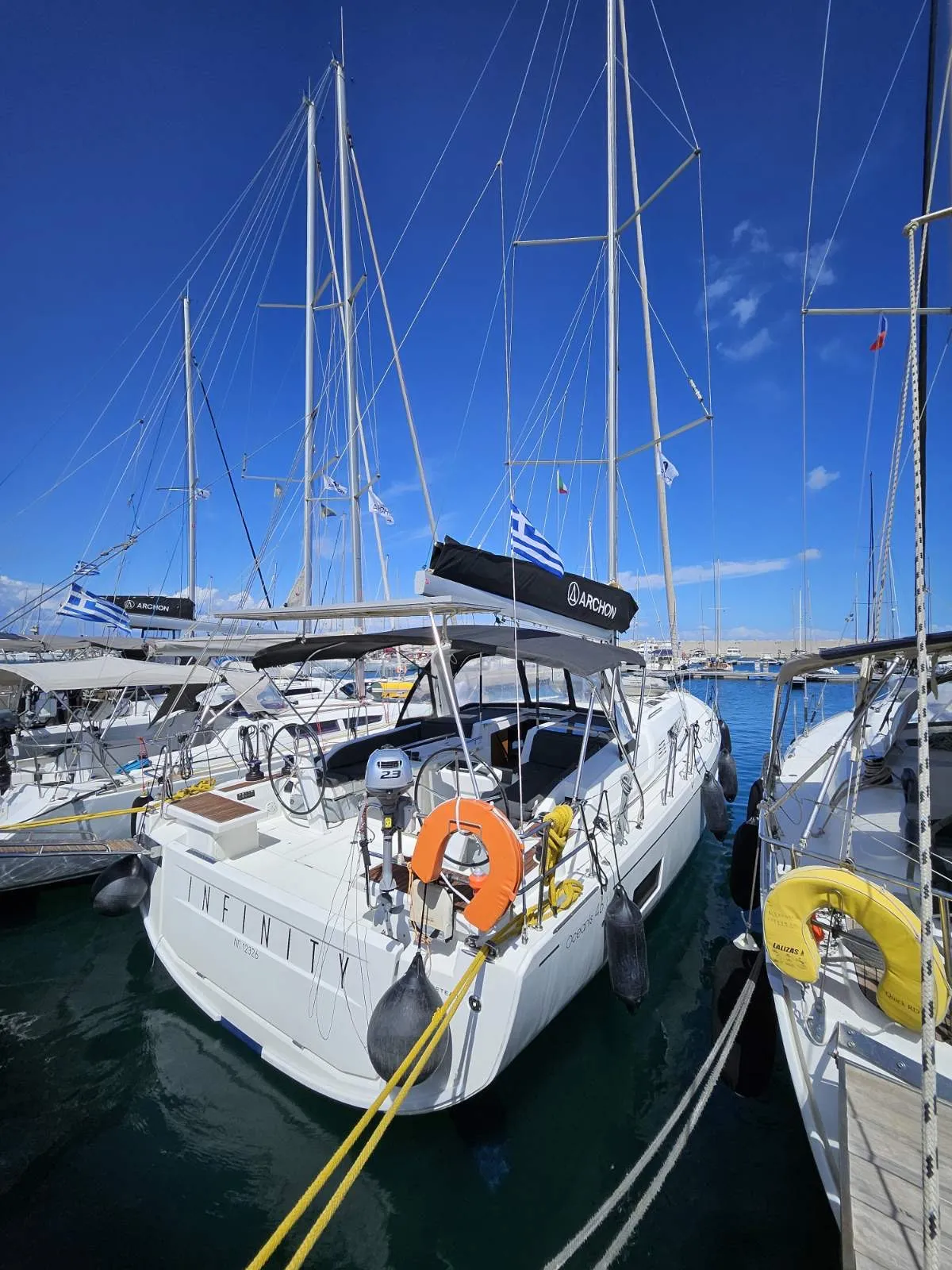 Infinity - Sailboat in Rodos