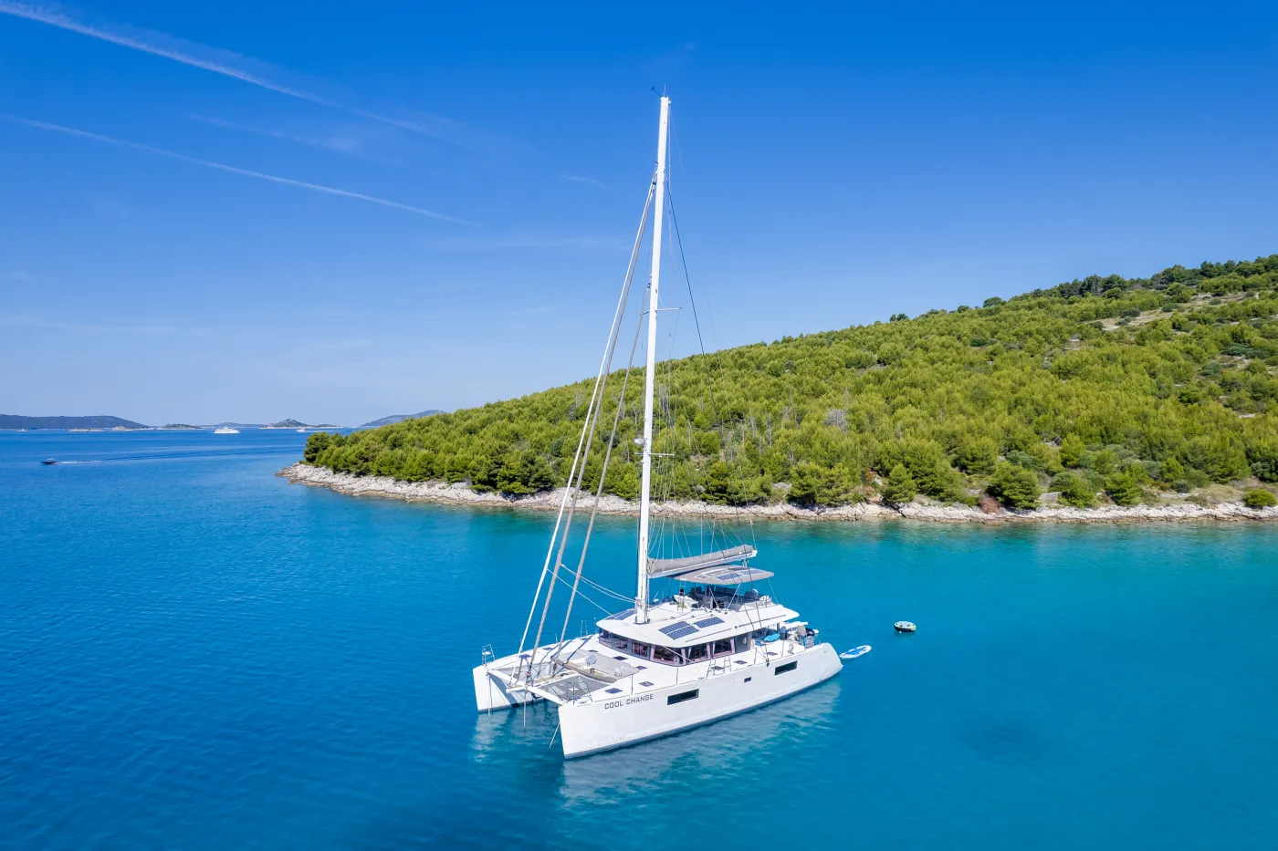 Cool Change - Catamaran in Marina
