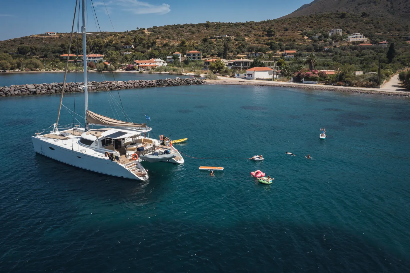 Zorba CAT Cabin 4 - Catamaran in Aegina
